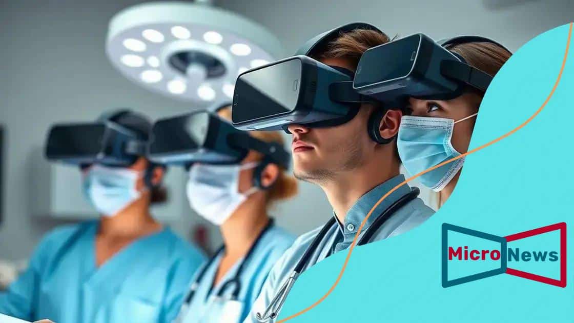 Applications of VR in medical training
