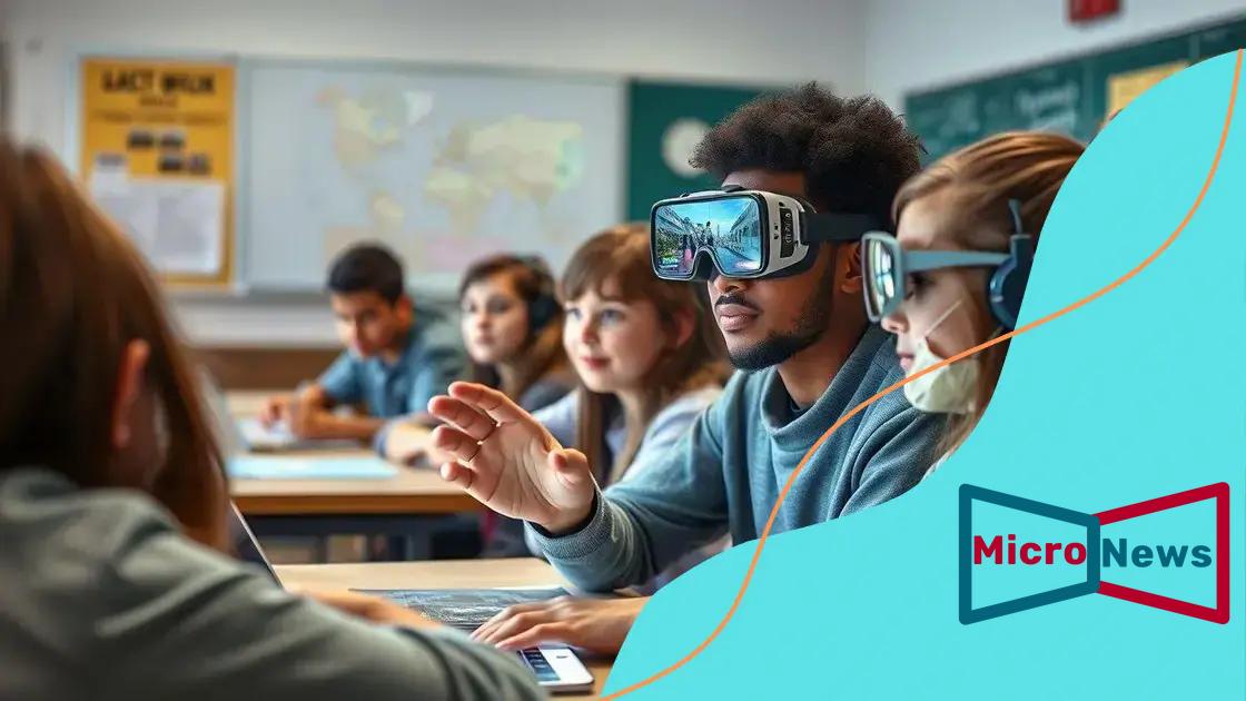Real-world applications of AR in classrooms