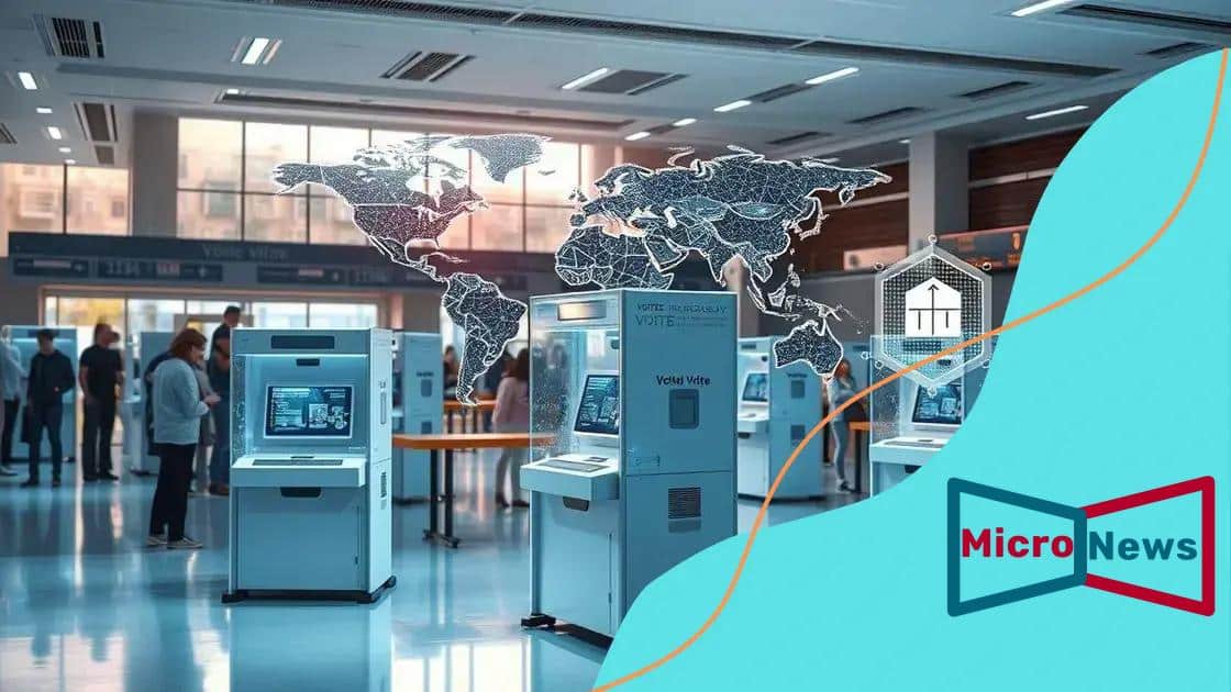 Real-world applications of blockchain in voting