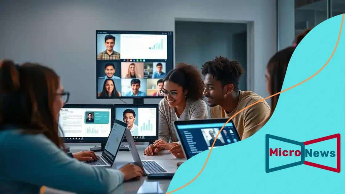 Benefits of student collaboration in virtual learning