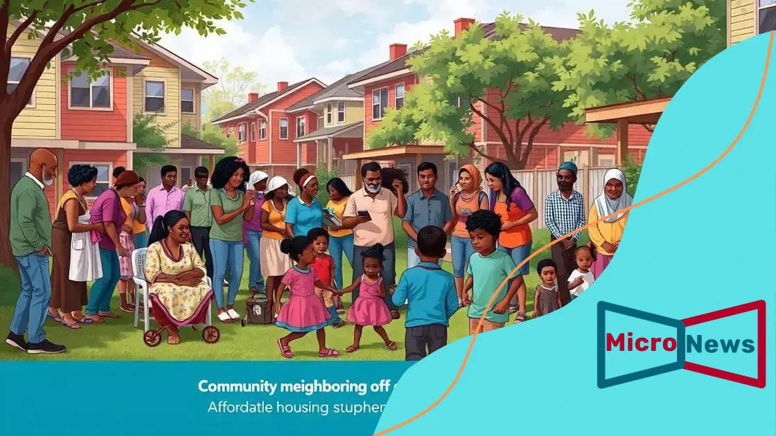 The impact of affordable housing on communities