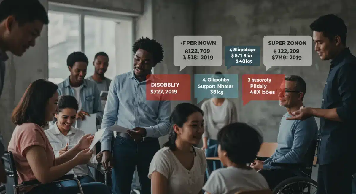 Diverse beneficiaries receiving support, highlighting key policy changes for Disability Benefits 2026.