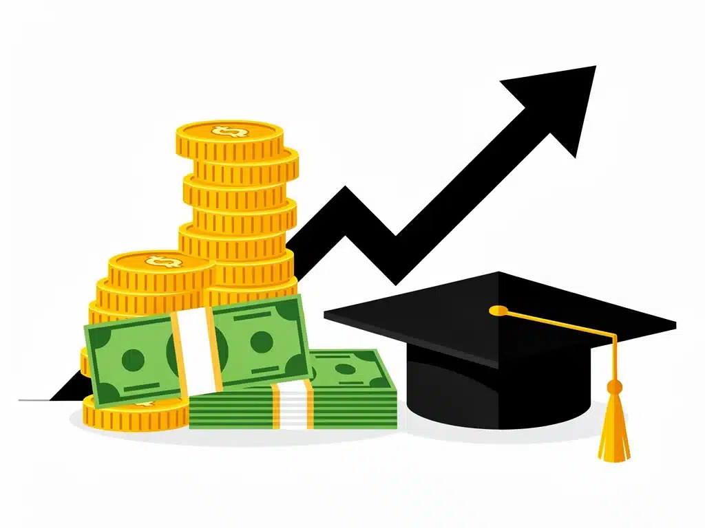 Financial savings growing for education costs